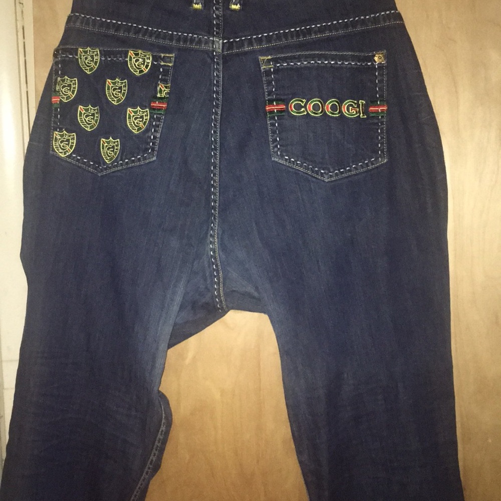 Distressed Coogi jeans euc! - Picture 2 of 2